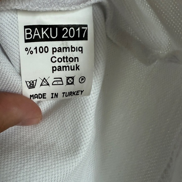 4th ISG | Baku 2017 | White Polo Shirt - Picture 6 of 6